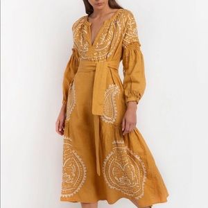 Greek Archaic Kori linen dress